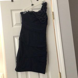 Royal blue homecoming dress